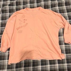 Small oversized Aerie Sweatshirt.